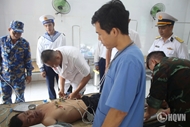 Song Tu Tay Island Infirmary saves life of fisherman